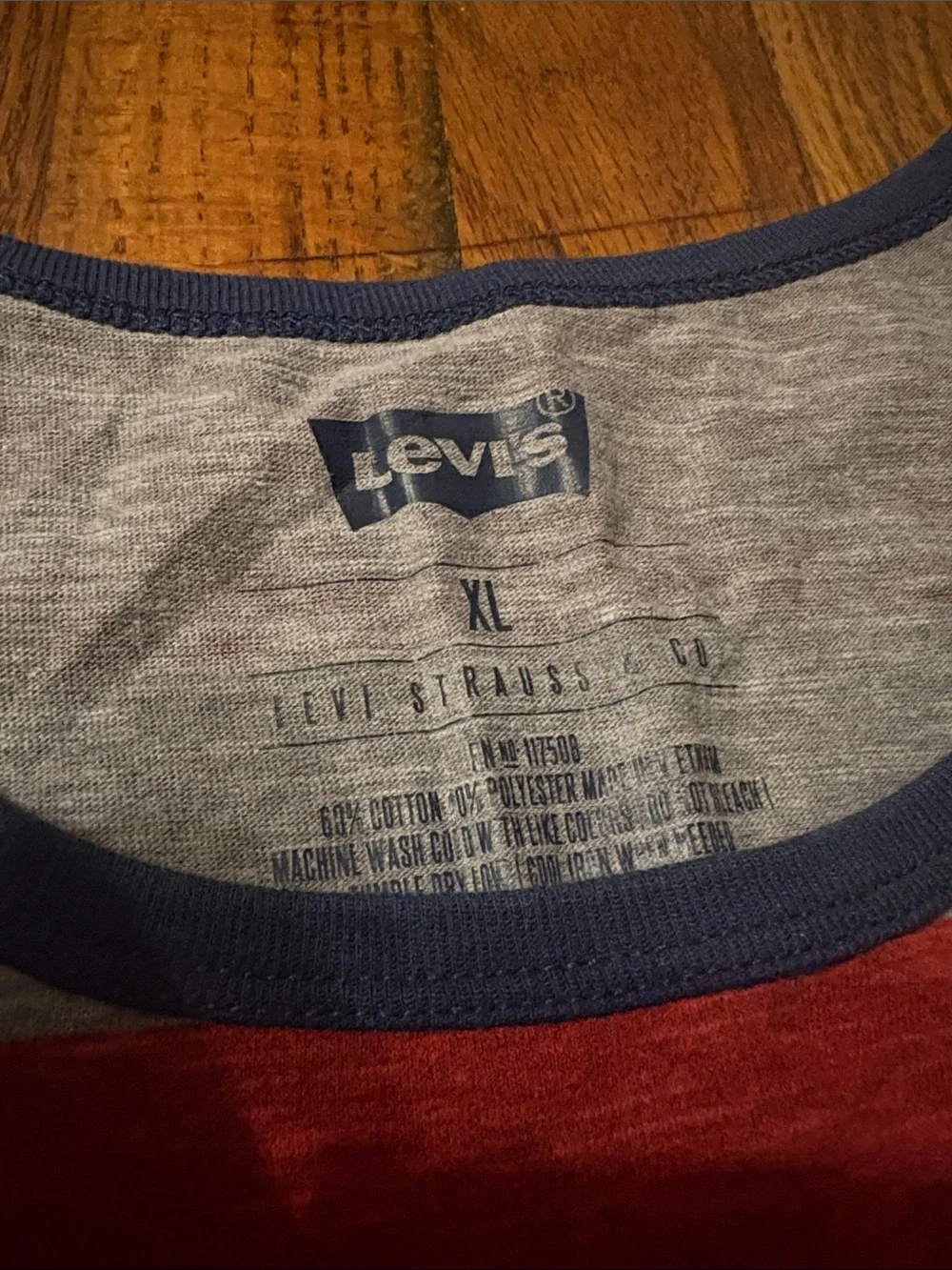 Levi's Red, Blue & Gray Star Stripe Tank Top